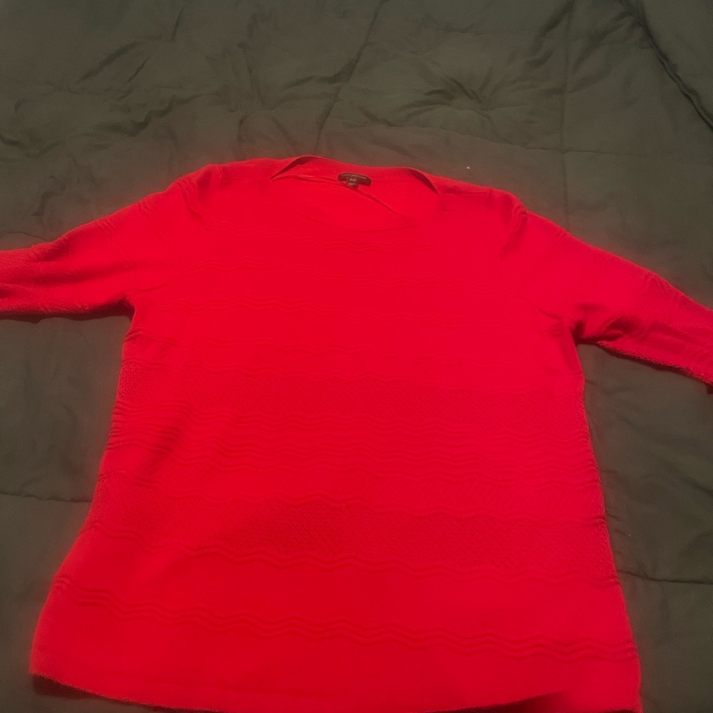 Lane Bryant Red Sweater - Picture 3 of 3